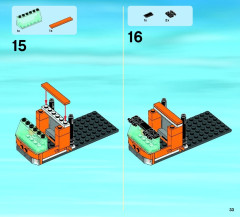 LEGO 60036 instructions page 33 – build guide