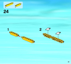 LEGO 60036 instructions page 43 – build guide