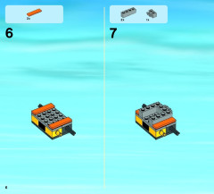 LEGO 60036 instructions page 6 – build guide