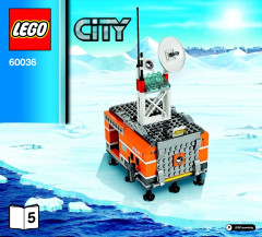 LEGO 60036 instructions page 1 – build guide