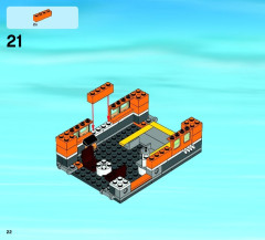 LEGO 60036 instructions page 22 – build guide