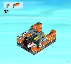 LEGO 60036 instructions page 33 – build guide