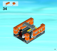 LEGO 60036 instructions page 35 – build guide