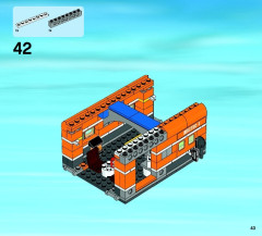 LEGO 60036 instructions page 43 – build guide