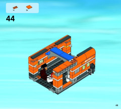 LEGO 60036 instructions page 45 – build guide