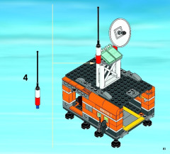 LEGO 60036 instructions page 61 – build guide