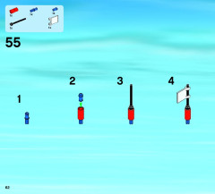 LEGO 60036 instructions page 62 – build guide