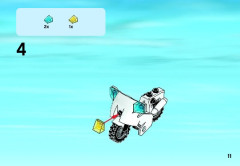 LEGO 60041 instructions page 11 – build guide