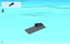 LEGO 60042 instructions page 12 – build guide