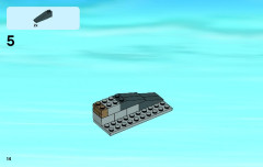 LEGO 60042 instructions page 14 – build guide