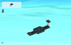 LEGO 60042 instructions page 20 – build guide