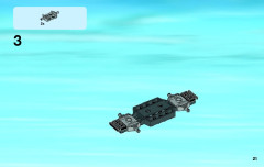 LEGO 60042 instructions page 21 – build guide