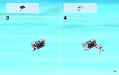 LEGO 60042 instructions page 23 – build guide