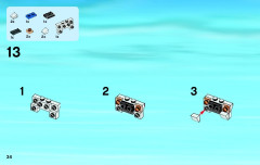 LEGO 60042 instructions page 34 – build guide