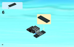 LEGO 60043 instructions page 18 – build guide