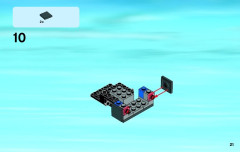 LEGO 60043 instructions page 21 – build guide