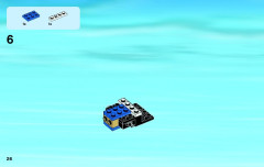 LEGO 60043 instructions page 26 – build guide