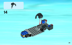 LEGO 60043 instructions page 29 – build guide