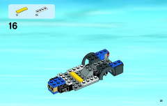 LEGO 60043 instructions page 31 – build guide