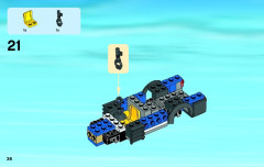 LEGO 60043 instructions page 36 – build guide