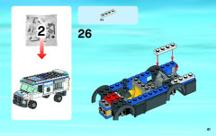 LEGO 60043 instructions page 41 – build guide