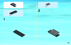 LEGO 60043 instructions page 49 – build guide