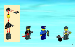 LEGO 60043 instructions page 5 – build guide