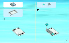 LEGO 60043 instructions page 69 – build guide