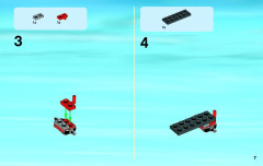 LEGO 60043 instructions page 7 – build guide