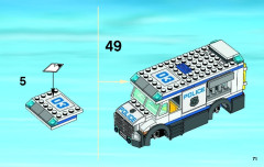 LEGO 60043 instructions page 71 – build guide