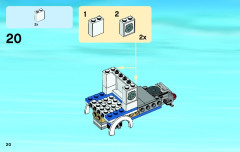 LEGO 60044 instructions page 20 – build guide