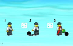 LEGO 60044 instructions page 4 – build guide