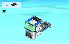 LEGO 60044 instructions page 40 – build guide