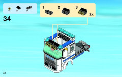 LEGO 60044 instructions page 42 – build guide