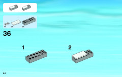 LEGO 60044 instructions page 44 – build guide