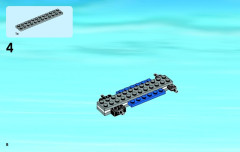 LEGO 60044 instructions page 8 – build guide