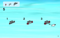 LEGO 60044 instructions page 9 – build guide