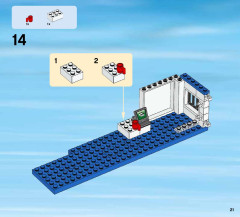 LEGO 60044 instructions page 21 – build guide