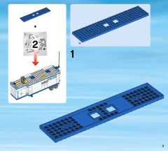 LEGO 60044 instructions page 3 – build guide