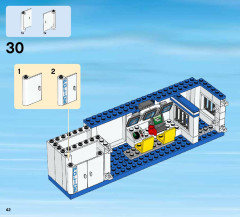 LEGO 60044 instructions page 42 – build guide