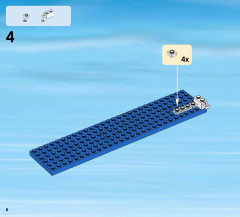 LEGO 60044 instructions page 6 – build guide