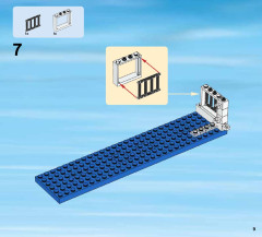 LEGO 60044 instructions page 9 – build guide