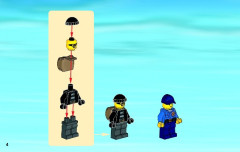 LEGO 60045 instructions page 4 – build guide