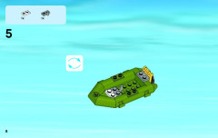 LEGO 60045 instructions page 8 – build guide