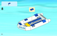 LEGO 60045 instructions page 10 – build guide