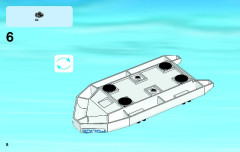 LEGO 60045 instructions page 8 – build guide