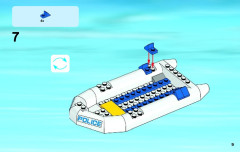 LEGO 60045 instructions page 9 – build guide