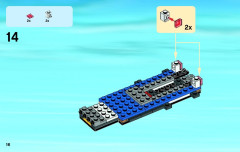 LEGO 60045 instructions page 16 – build guide