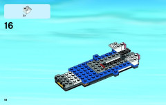 LEGO 60045 instructions page 18 – build guide