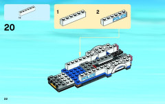 LEGO 60045 instructions page 22 – build guide